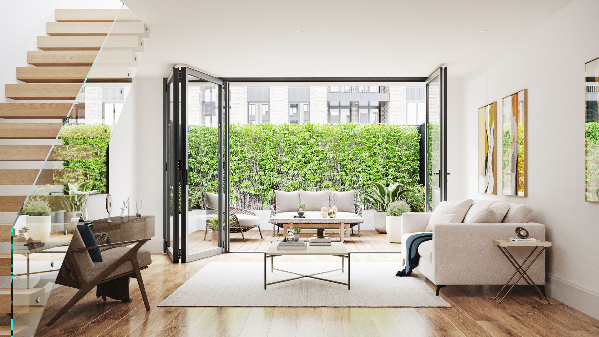 Aluminium bifold doors